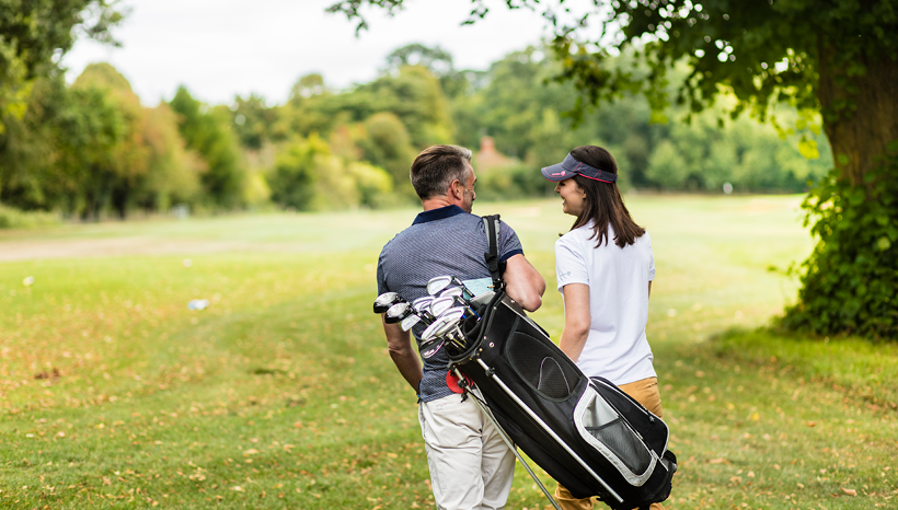 Picturesque golf course
