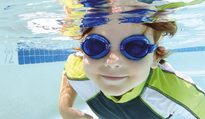 Junior swimming lessons