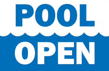 Pool is open!